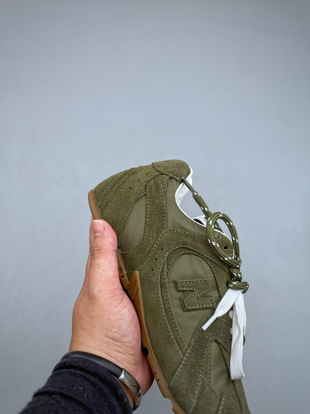 P 顶级礼盒版本 Miu Miu缪缪 x New Balance NB530 银色联名复古运动休闲阿甘德训鞋 原版开发从