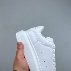 福利特价N 海外指定版本 独特礼盒包装 Alexander McQueen/亚历山大麦昆松糕鞋厚底增高小白鞋 进口丝绸亚 福利特价N 海外指定版本 独特礼盒包装 Alexander McQueen/亚历山大麦昆松糕鞋厚底增高小白鞋 进口丝绸亚