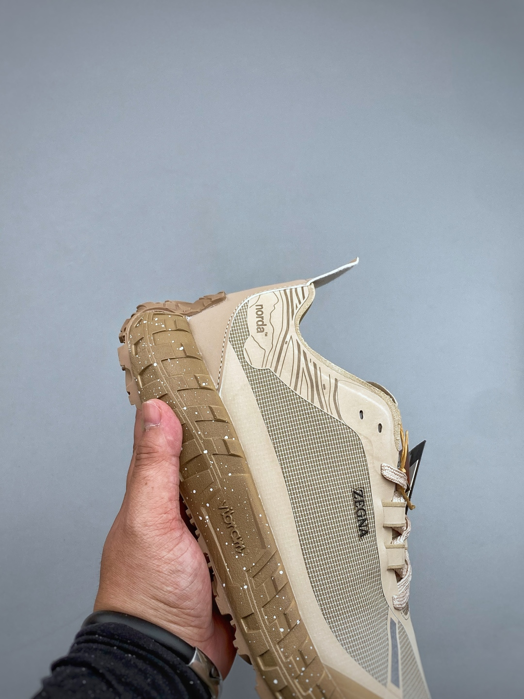 N Norda 001 Dyneema 潮流单品 舒适百搭防滑耐磨休闲跑步鞋 大地色 尺码：36-46