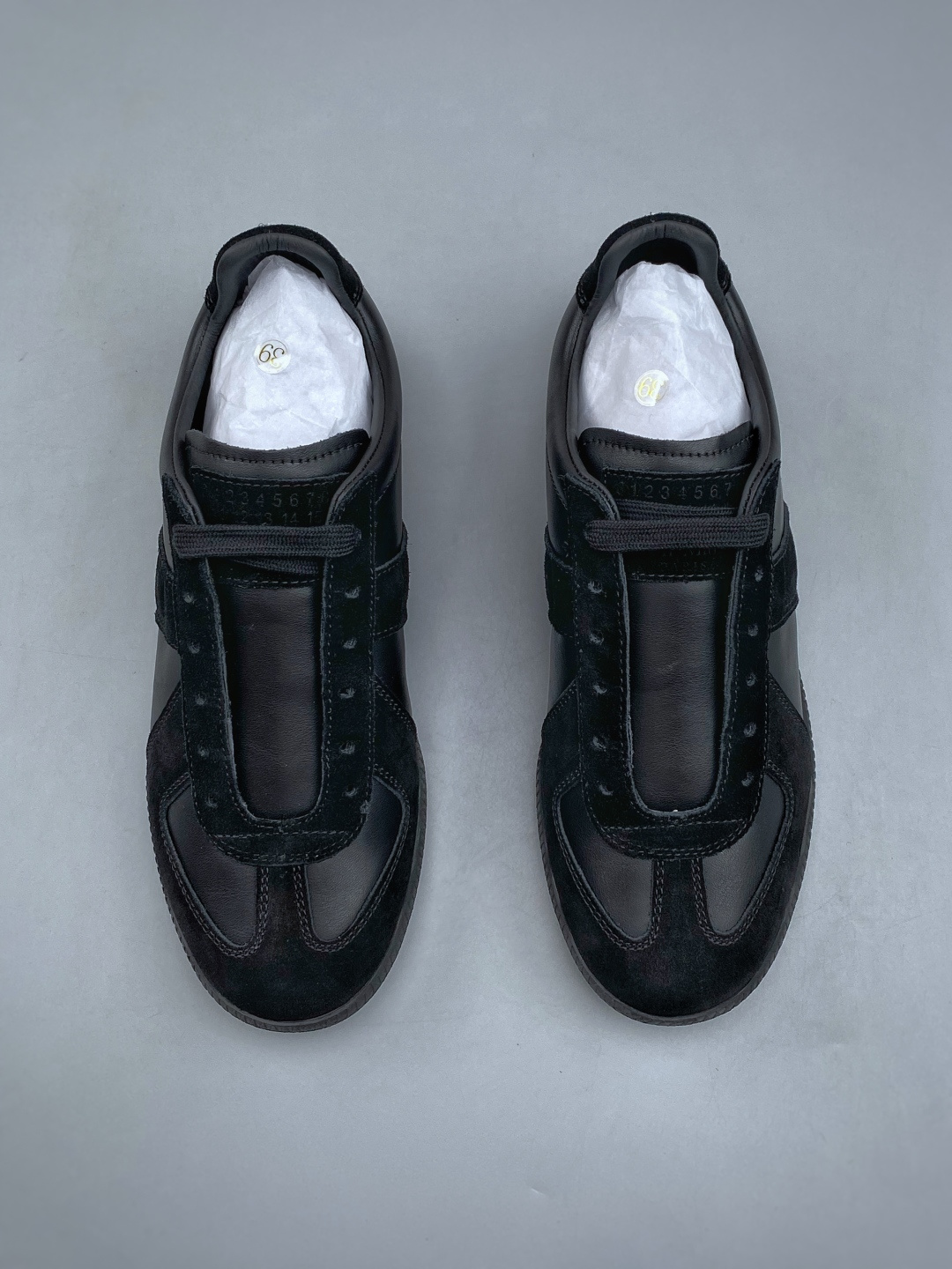 S Maison Margiela Calfskin Replica MM6 马吉拉复古低帮时尚德训鞋 私人订单打造 高
