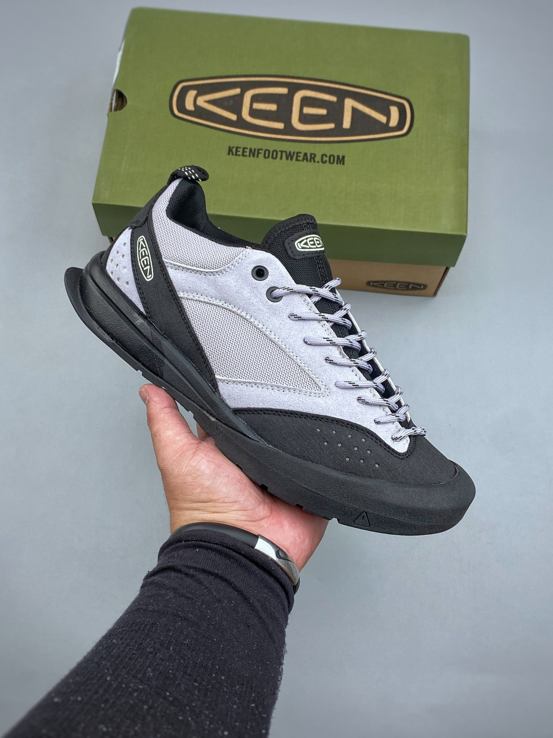M Keen Jasper3经典时尚百搭精致减震耐磨透气支撑 低帮登山徒步鞋 尺码：35-45