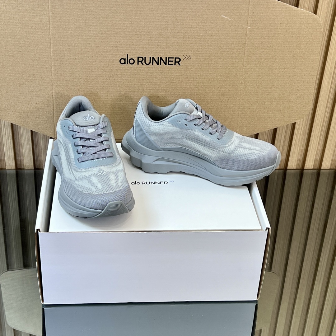 Alo Runner Series: Premium Substitute Sneakers for Leisure and Jogging. - 图片 4