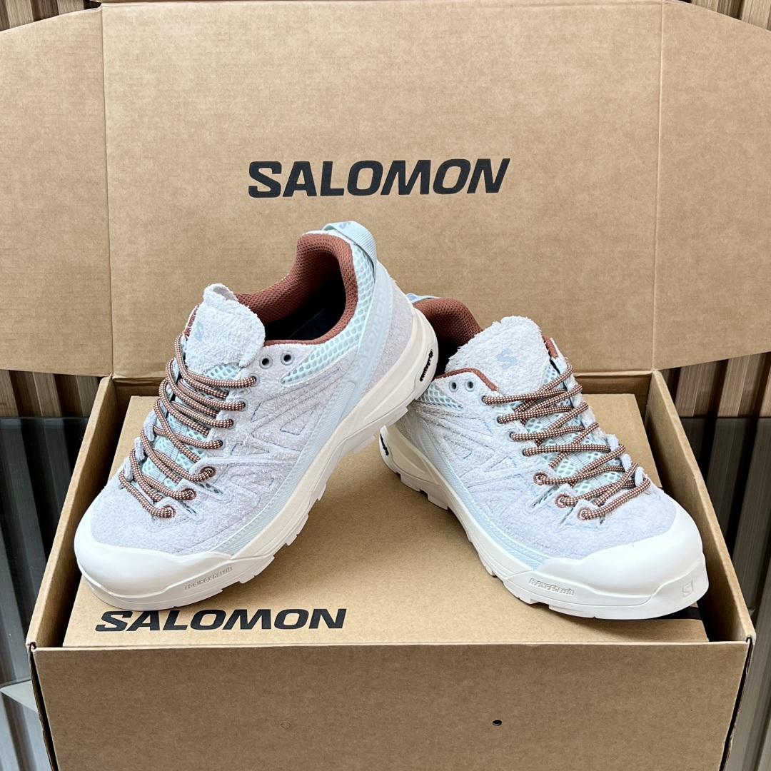 Salomon X-ALP Suede Sneakers: Urban Style with Aerodynamic Design