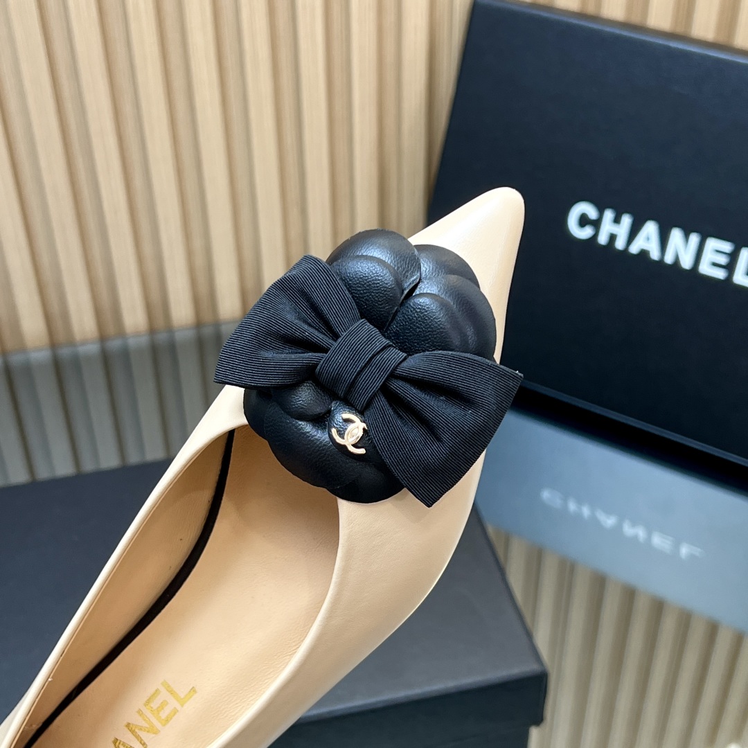 Chanel 25ss Collection: Elegant and Comfortable Shoes in Custom Cattle Skin – Size #35-41 - 图片 9