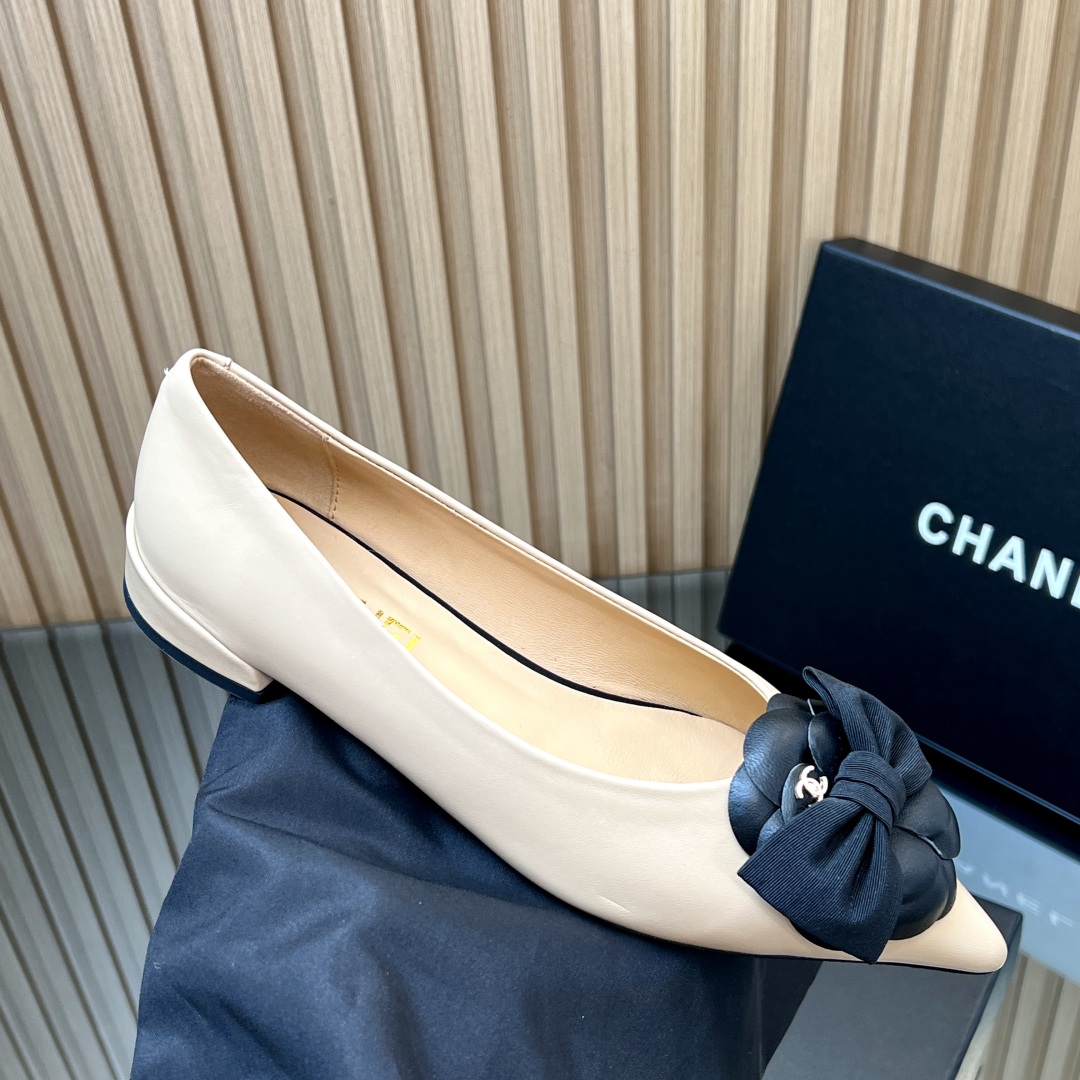 Chanel 25ss Collection: Elegant and Comfortable Shoes in Custom Cattle Skin – Size #35-41 - 图片 8