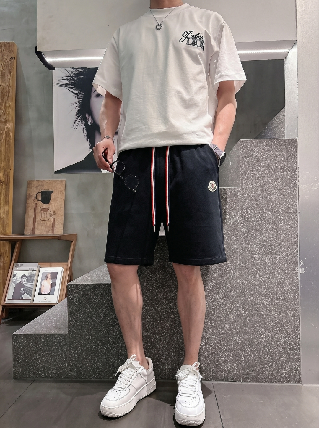·  蒙口 2026春夏新款男士休闲宽松短裤 五分裤 高端货简洁时尚大方定制原版进口面料简洁利落又清爽品质做工细节精美简