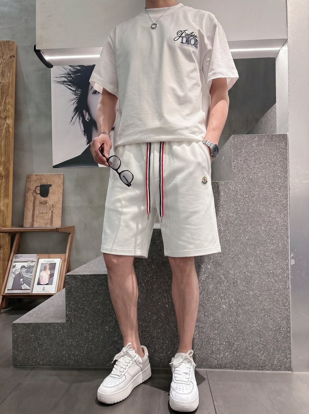 ·  蒙口 2026春夏新款男士休闲宽松短裤 五分裤 高端货简洁时尚大方定制原版进口面料简洁利落又清爽品质做工细节精美简