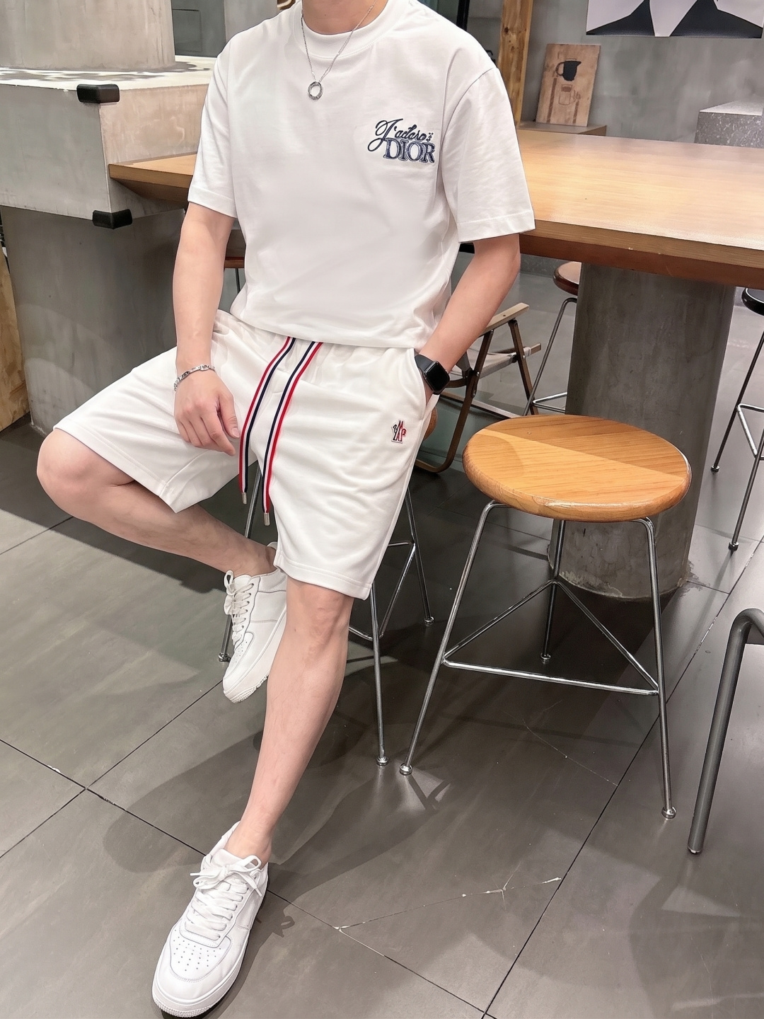 .  蒙口 2026春夏新款男士休闲宽松短裤 五分裤 高端货简洁时尚大方定制原版进口面料简洁利落又清爽品质做工细节精美简