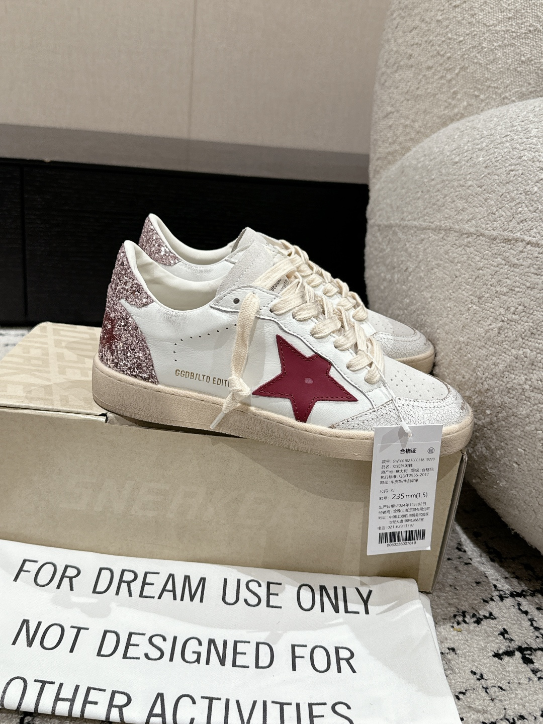 #grado de agente de compras para mujeres 𝐆𝐨𝐥𝐝𝐞𝐧 𝐆𝐨𝐨𝐬𝐞• ❥𝐁𝐚𝐥𝐥𝐬𝐭𝐚𝐫｜Golden Goose Deluxe Brand…