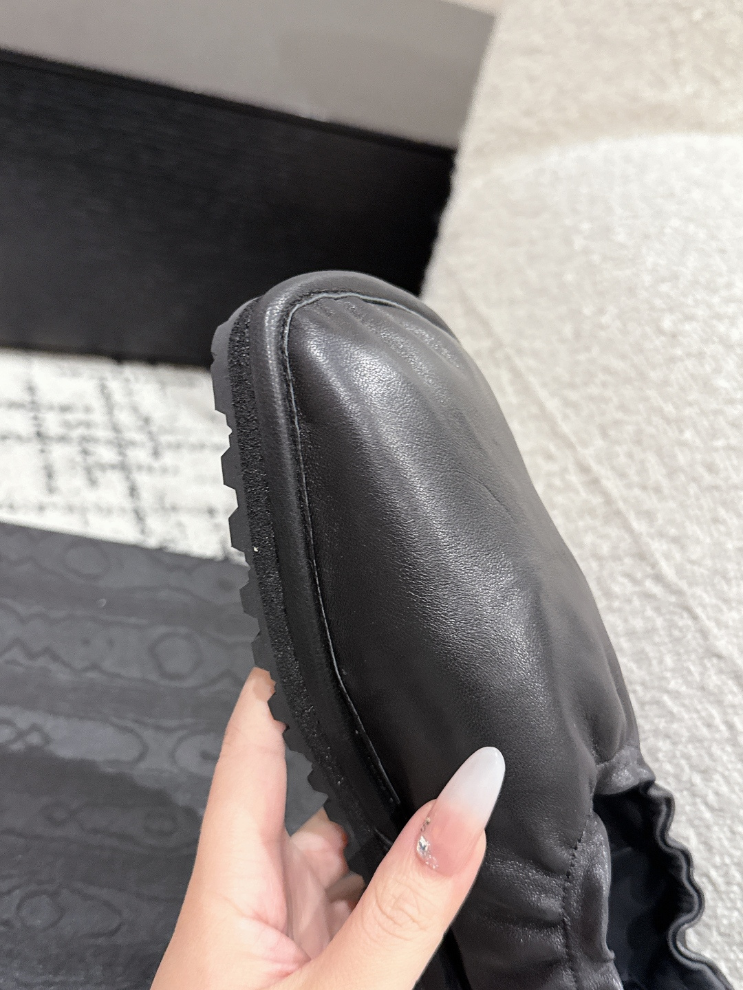 Luxurious Sheepskin Leopard Shoes by Dries Van Noten: Original Wool Fabric, Size #35-40 - 图片 6