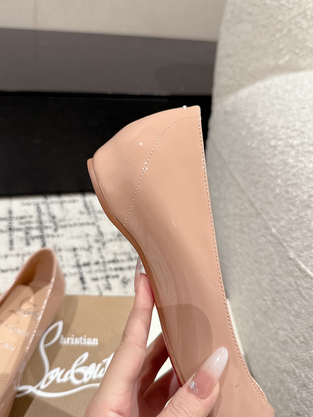 Red Bottom Shoes Co-editor: Original Decomposition Set, Super Flat Toe Ballet Shoes - 图片 8