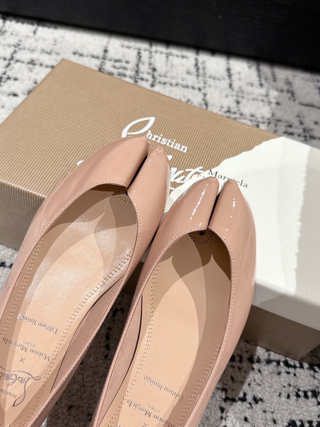 Red Bottom Shoes Co-editor: Original Decomposition Set, Super Flat Toe Ballet Shoes - 图片 6