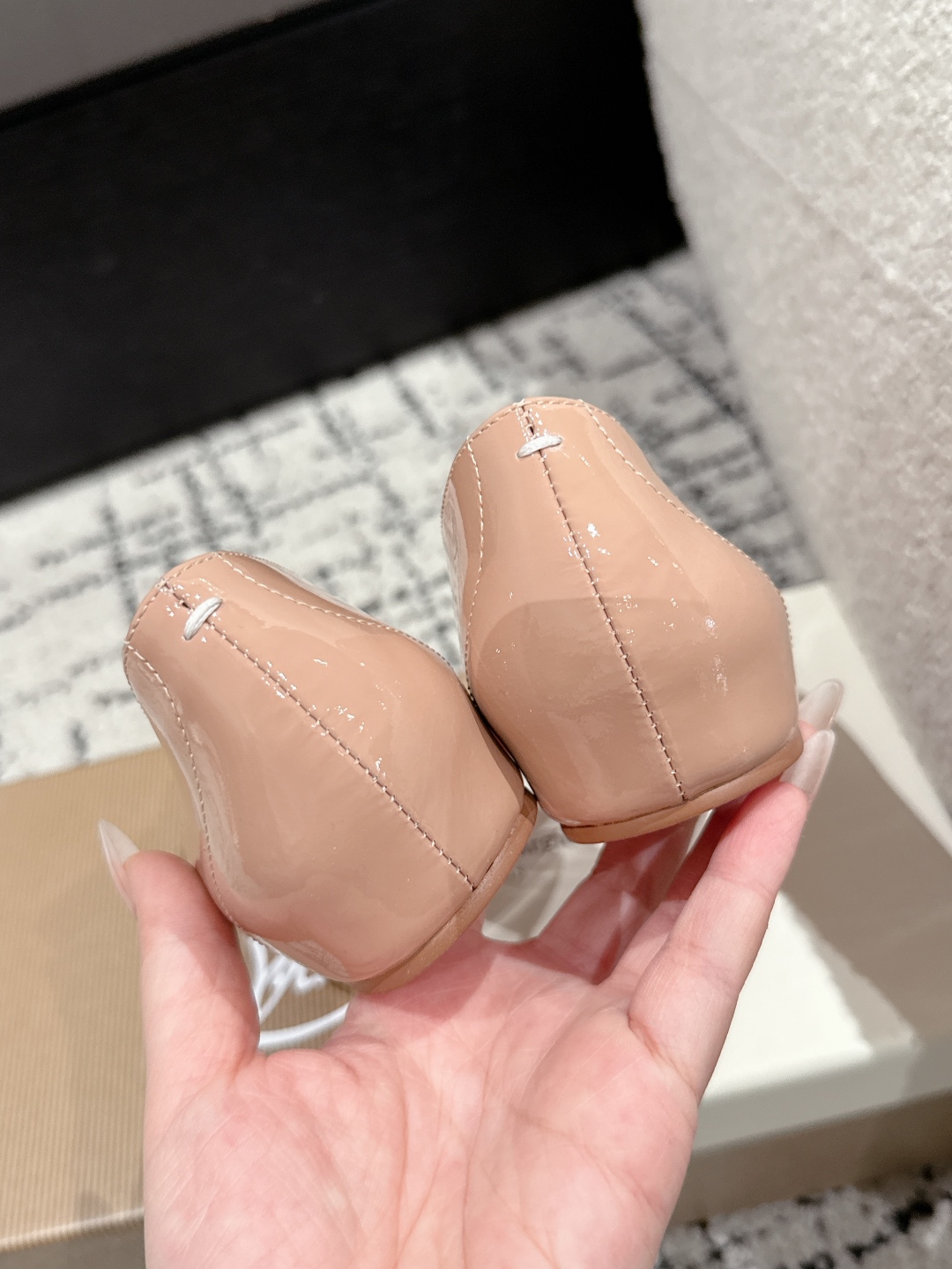 Red Bottom Shoes Co-editor: Original Decomposition Set, Super Flat Toe Ballet Shoes - 图片 9