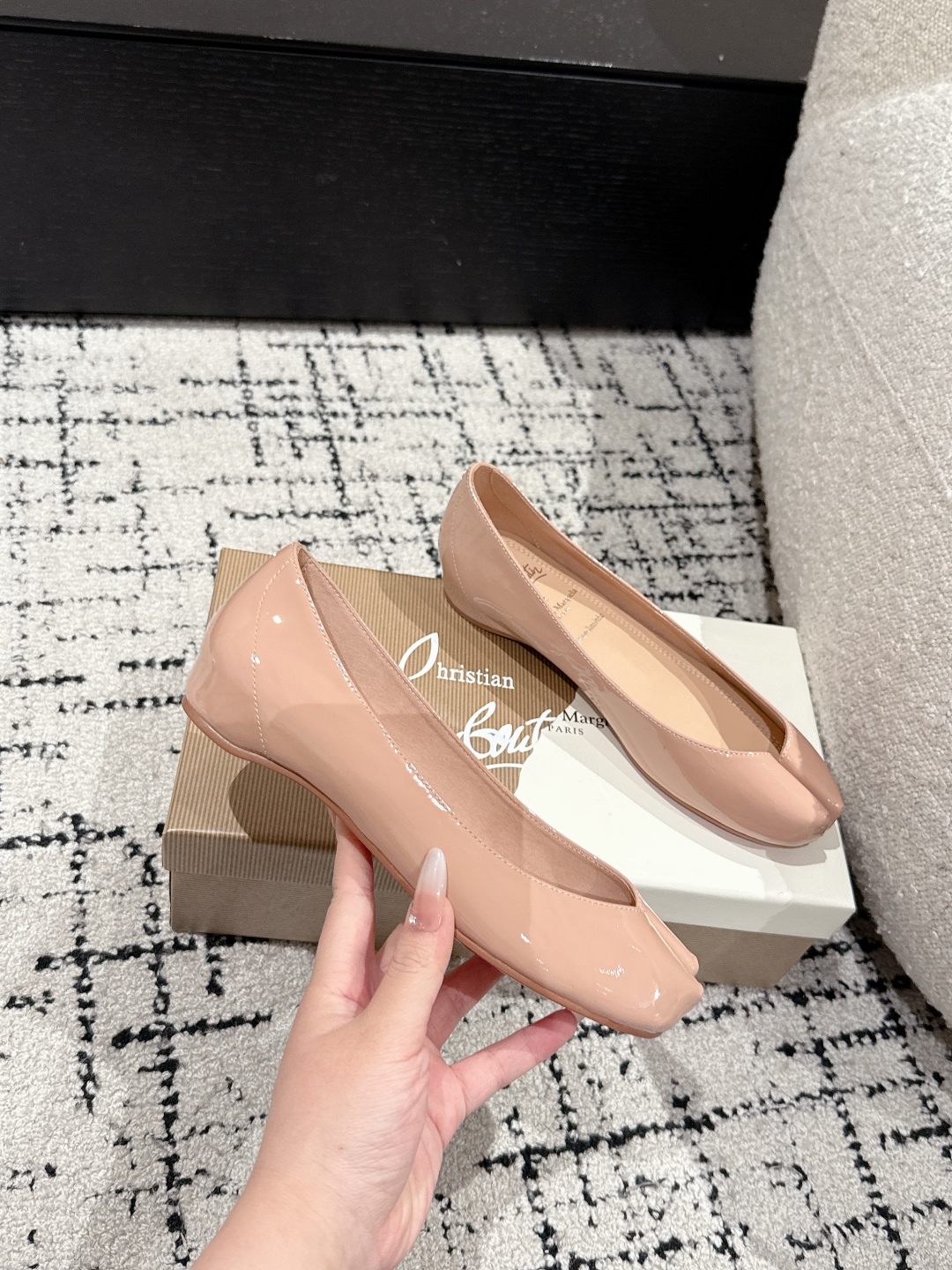 Red Bottom Shoes Co-editor: Original Decomposition Set, Super Flat Toe Ballet Shoes