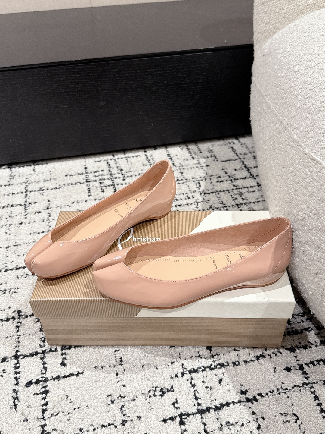 Red Bottom Shoes Co-editor: Original Decomposition Set, Super Flat Toe Ballet Shoes - 图片 4
