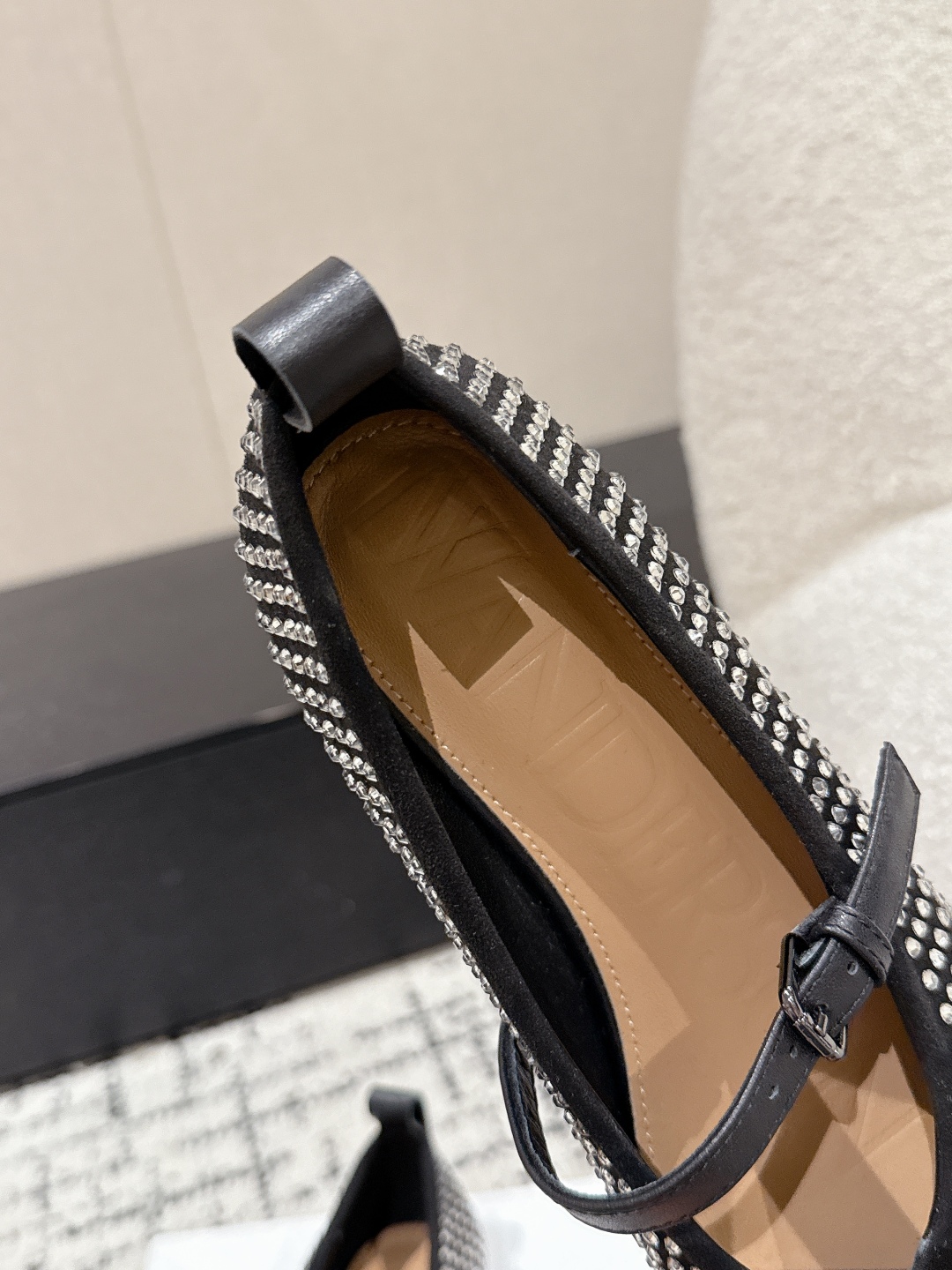 Jwanderson 25/Spring and Summer New Elliptical Drilling Shoes: Tender Design with Ox Velvet - 图片 8