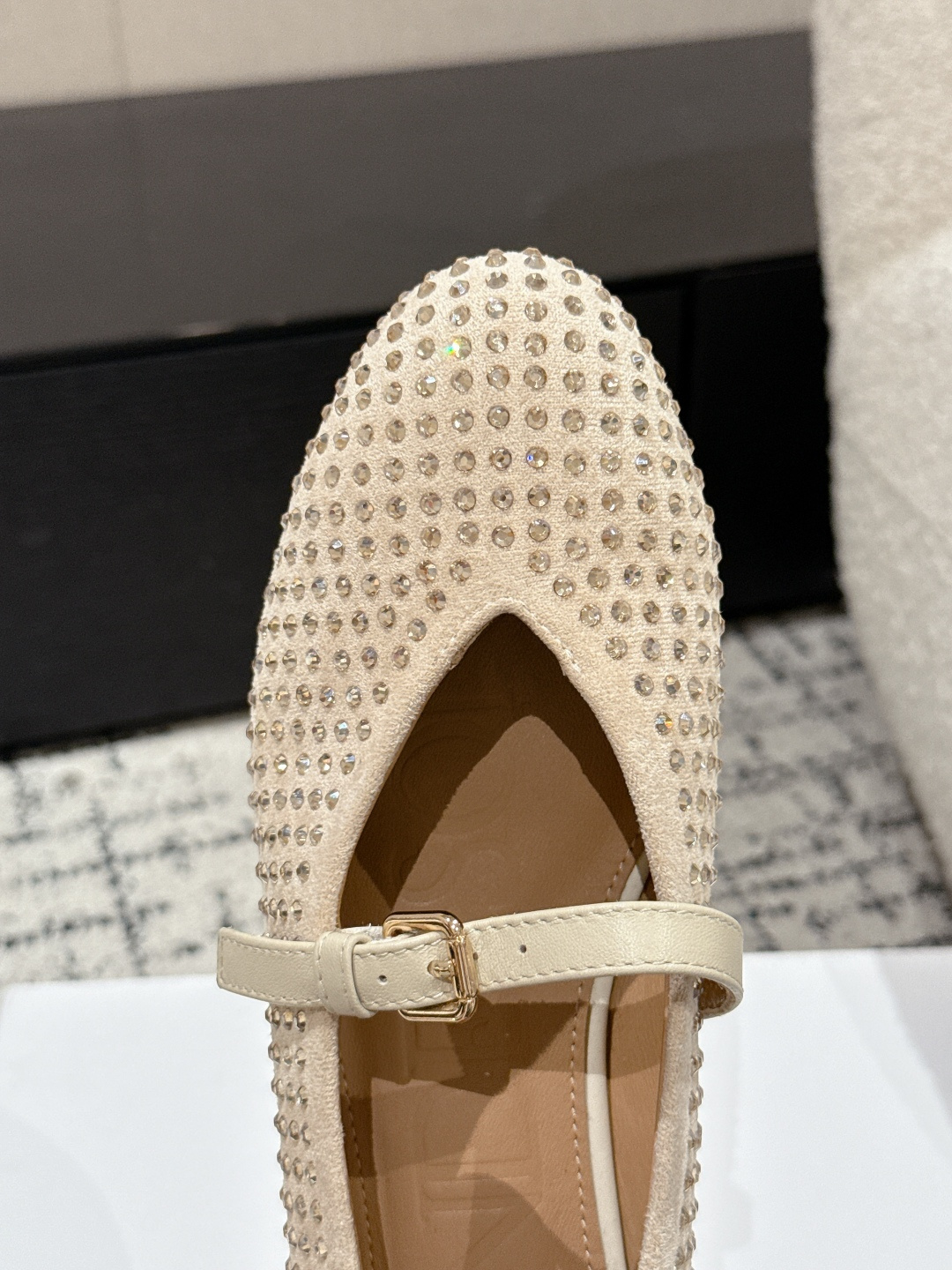 NO:223533,#Real photo details reference, ballet shoes19860909#实拍细节参考,芭蕾舞鞋,Women's Shoes