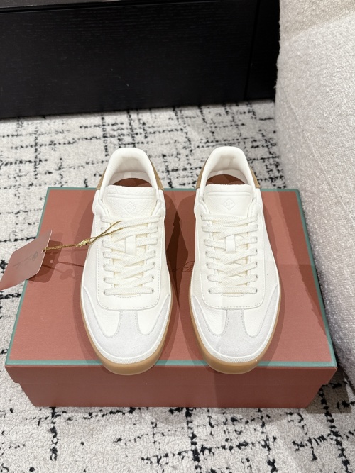 Loro Piana Tennis Walk Sneakers in White Suede Leather for Urban Style 1 Loro Piana Tennis Walk Sneakers in White Suede Leather for Urban Style