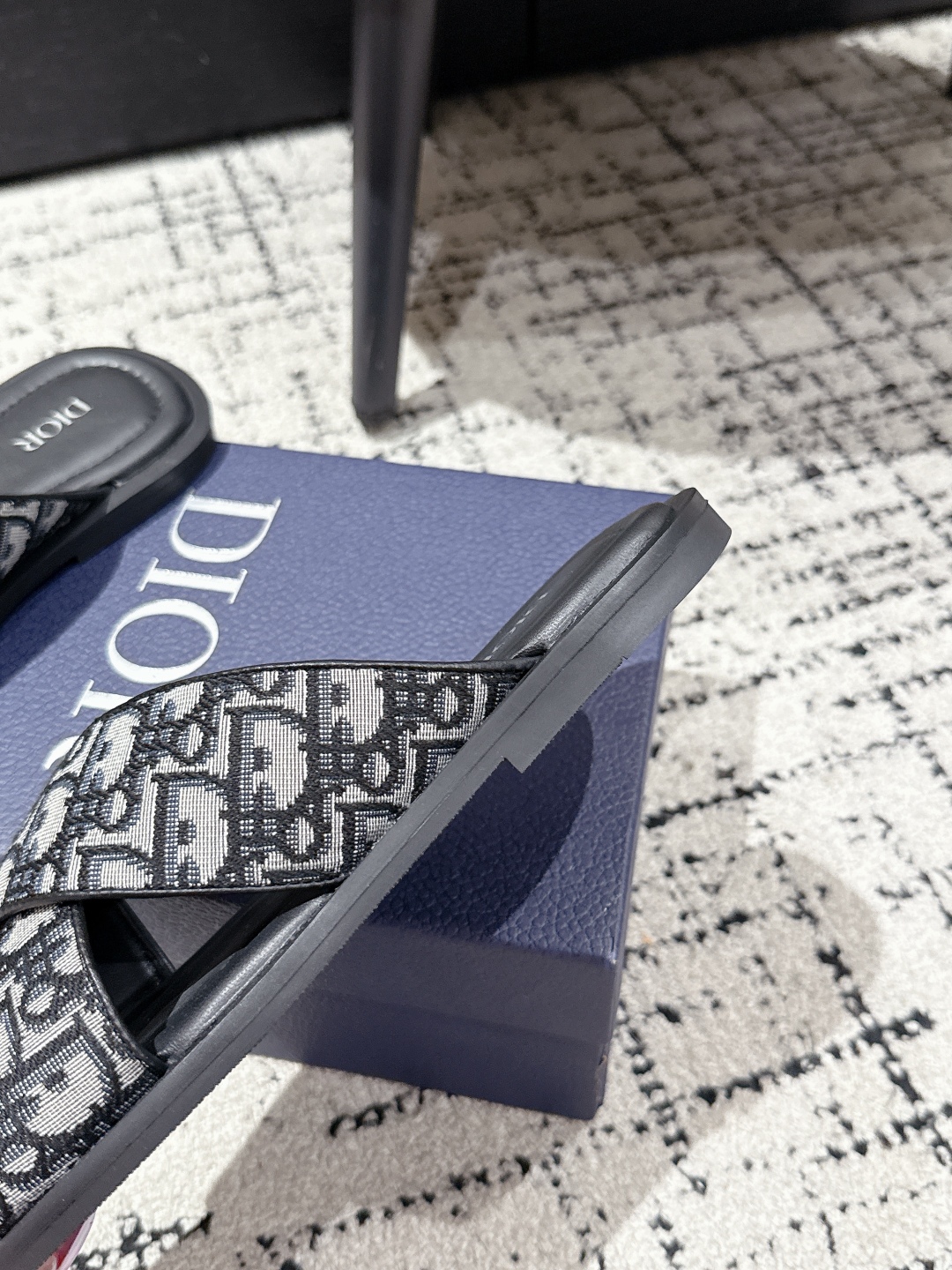Dior Oblique Jacquard Men's Slides: Summer Style & Comfort - Size 39-46 9 cmp i1752145092043 7432 0 7
