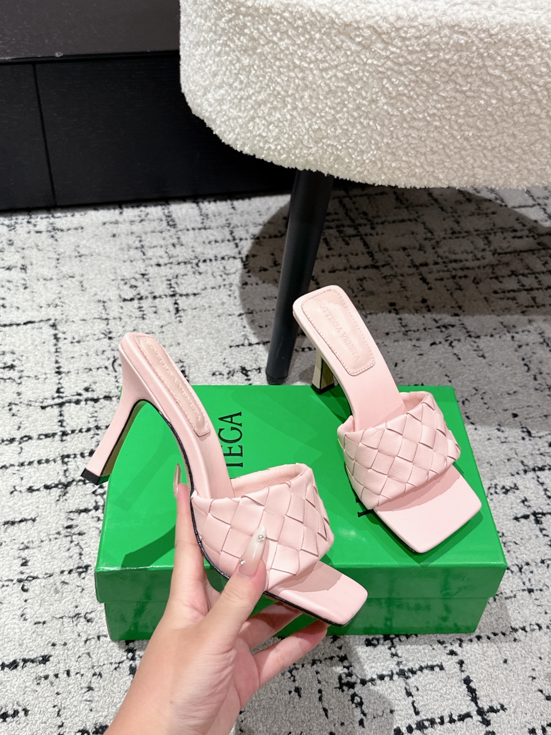 Bottega Veneta Parco Women's Mules with 9cm Heel, Size 35-42 6 cmp i1753821020422 2990 0 4