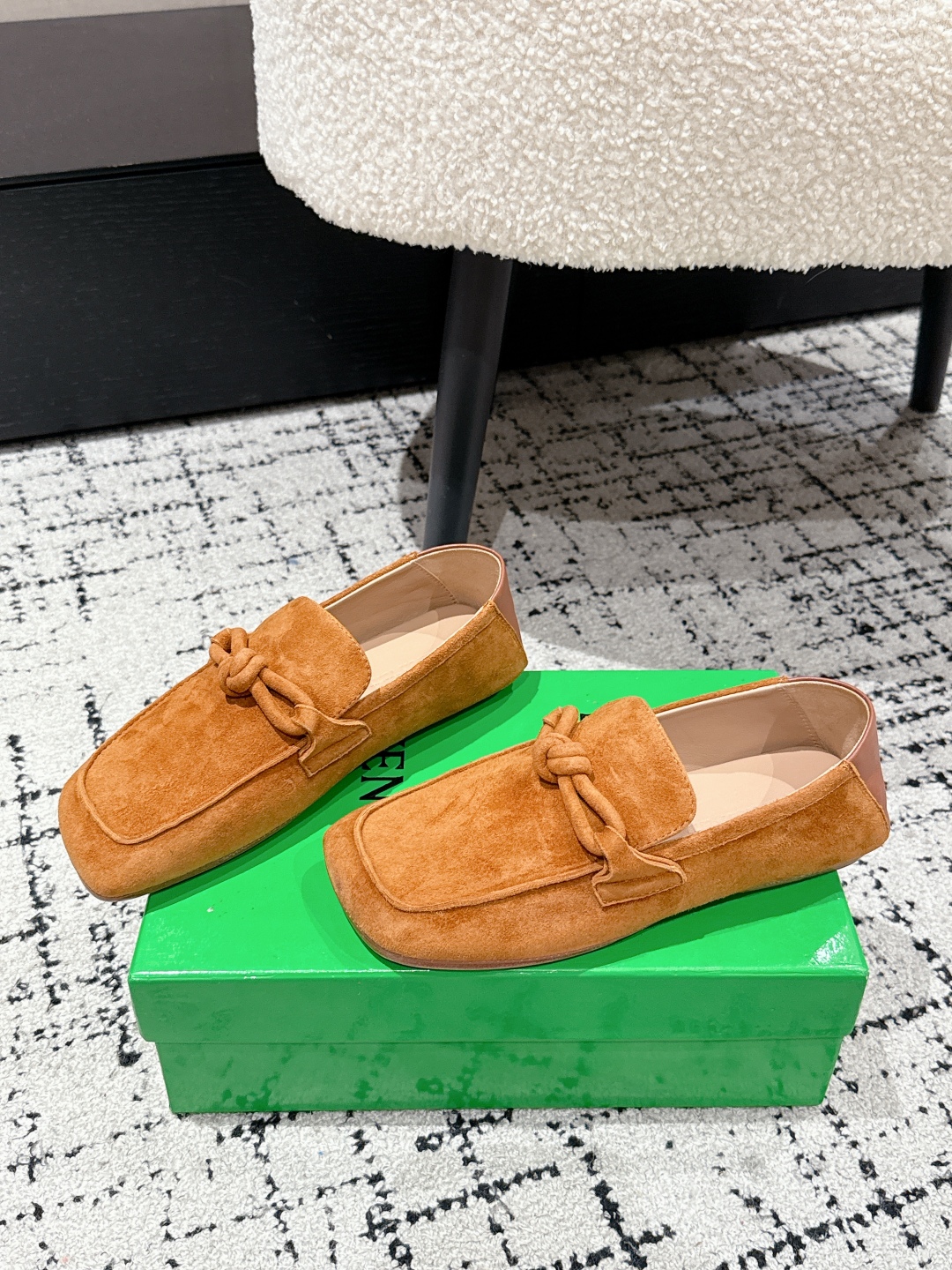 Bottega Veneta BV Daddy Suede Leather Loafers - Comfortable Slip-Ons for Women 4 cmp i1754253142538 2145 0 2
