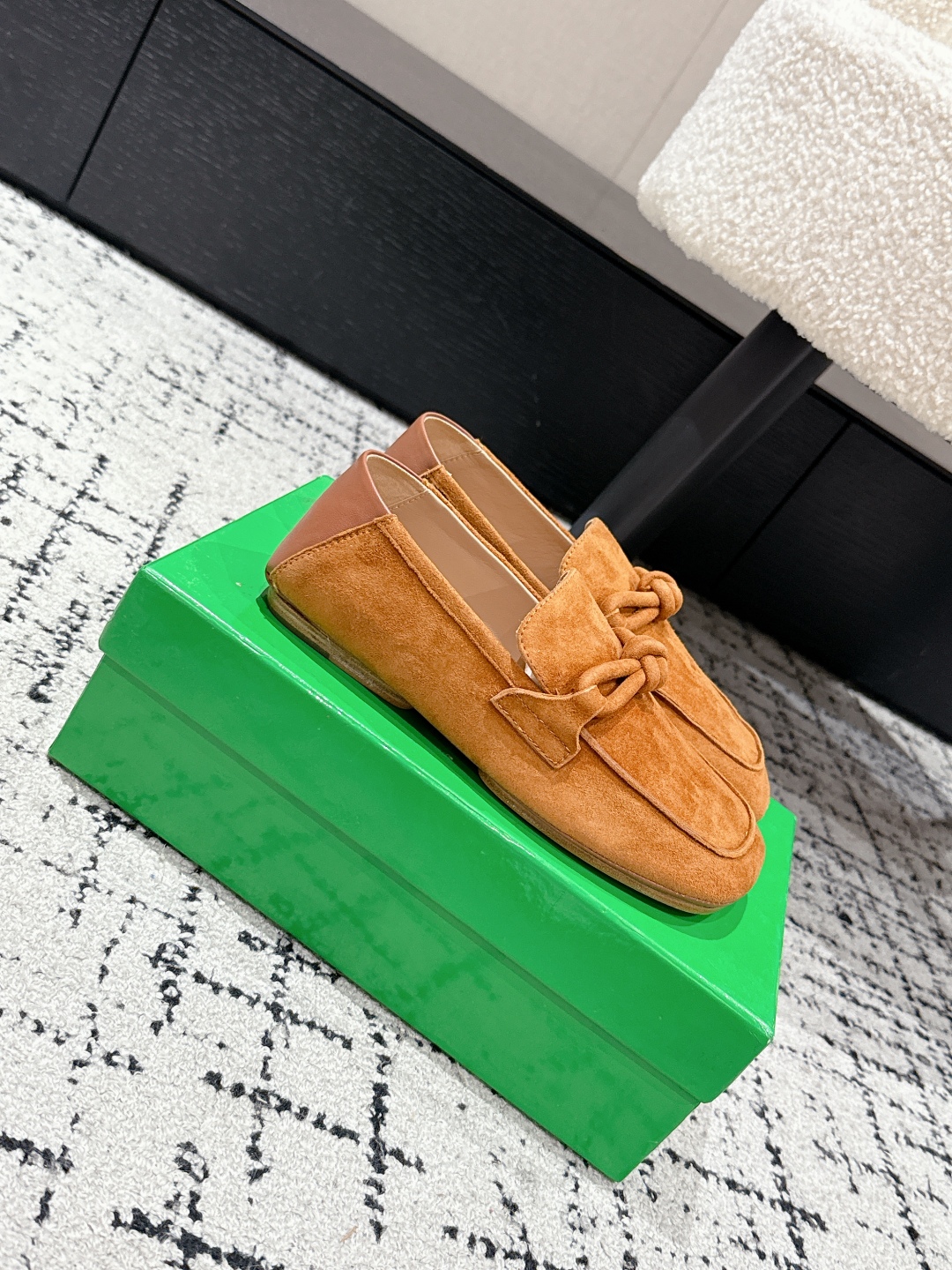 Bottega Veneta BV Daddy Suede Leather Loafers - Comfortable Slip-Ons for Women 3 cmp i1754253144487 2502 0 1