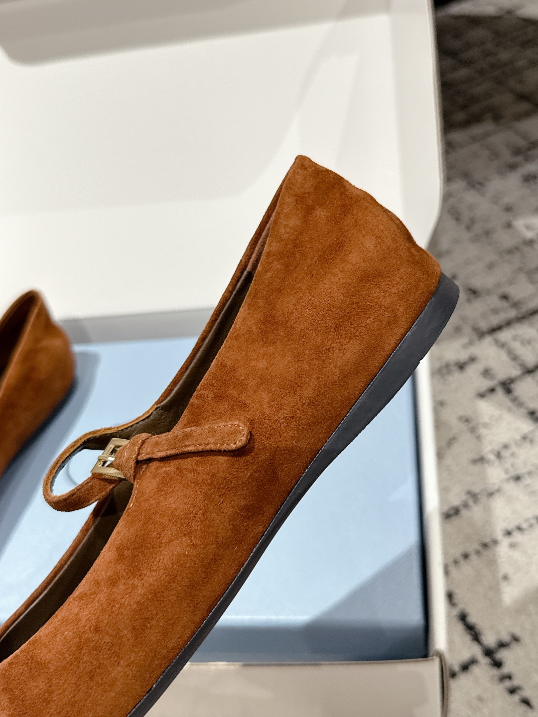 “Prada New Print Ballet Shoes: Top Version Review & Details” - 图片 8