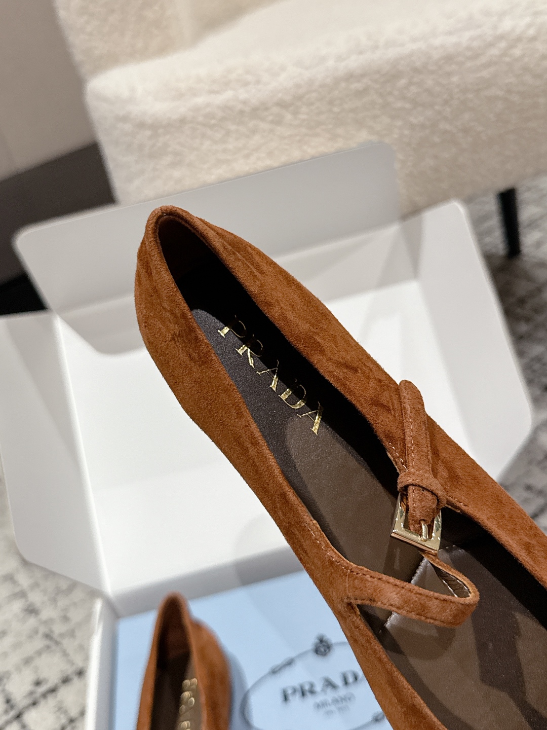 “Prada New Print Ballet Shoes: Top Version Review & Details” - 图片 9