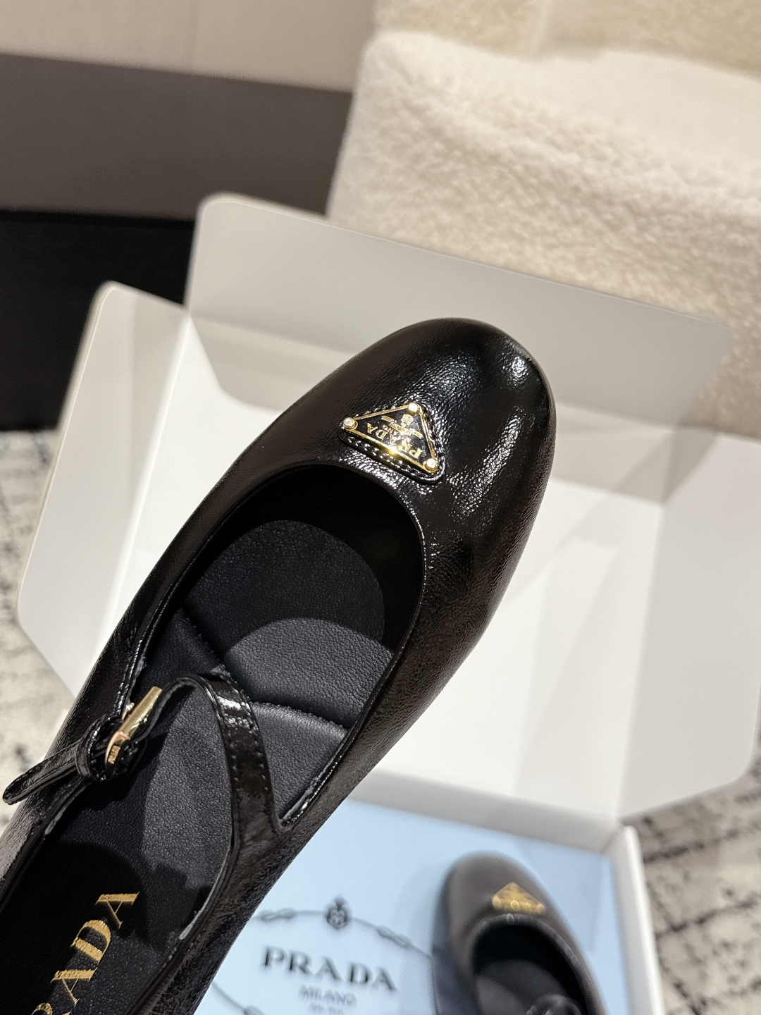 Prada New Print Ballet Shoes: 25 Top Version Review & Details - 图片 6