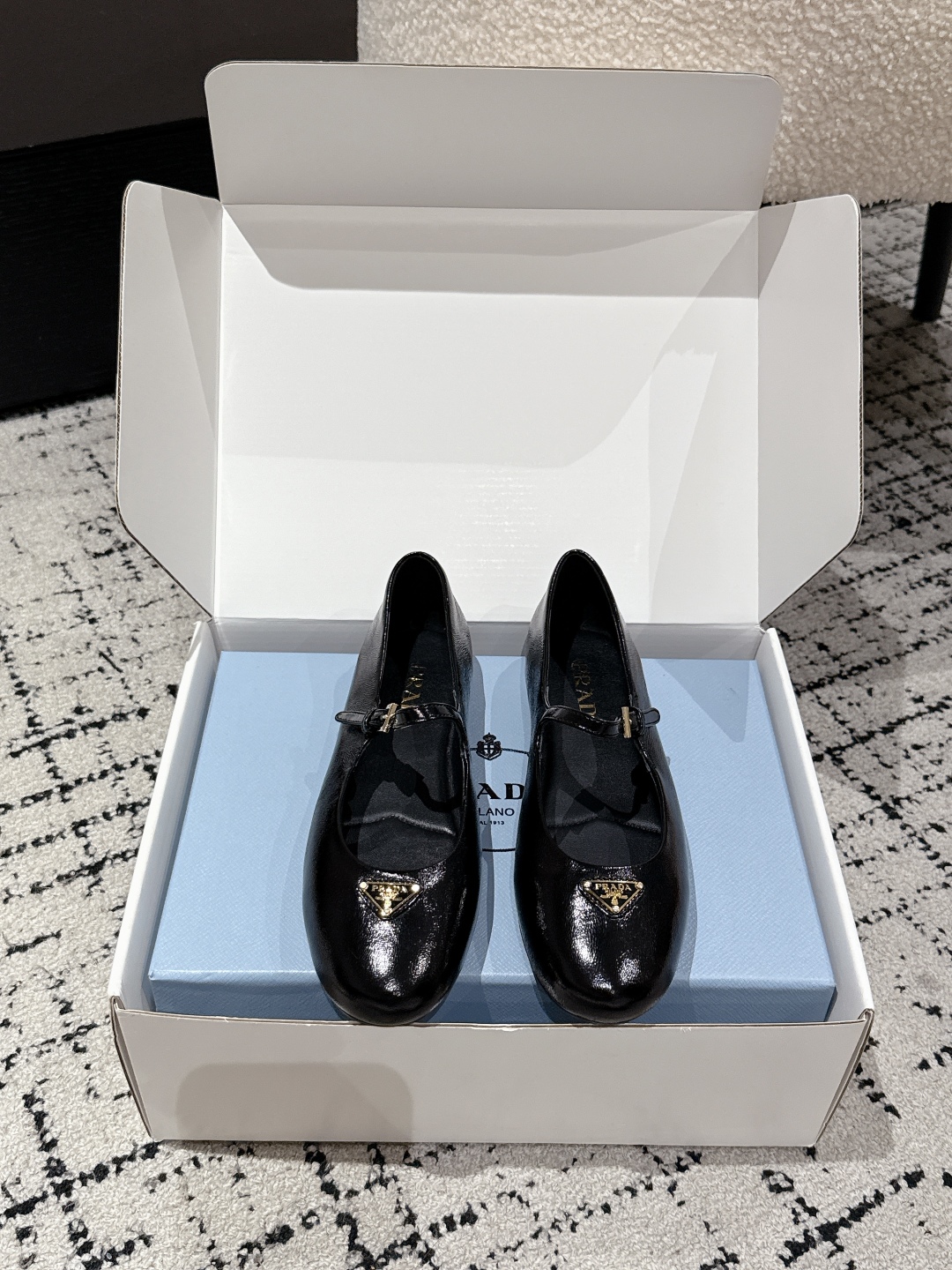 Prada New Print Ballet Shoes: 25 Top Version Review & Details - 图片 2