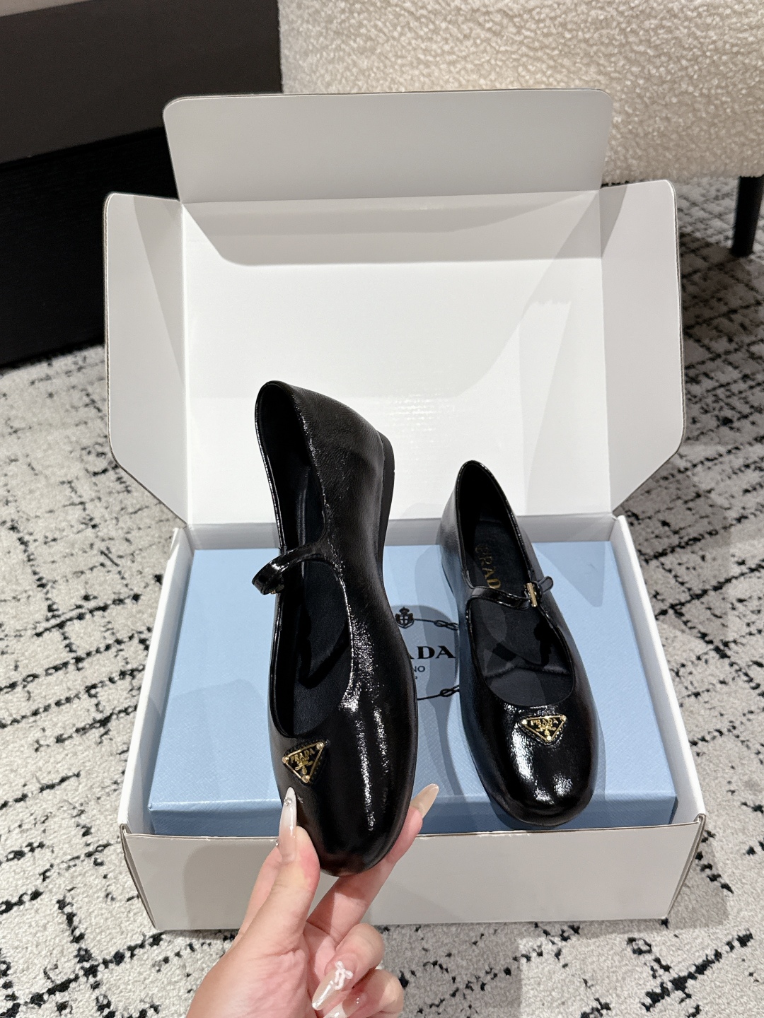 Prada New Print Ballet Shoes: 25 Top Version Review & Details - 图片 4