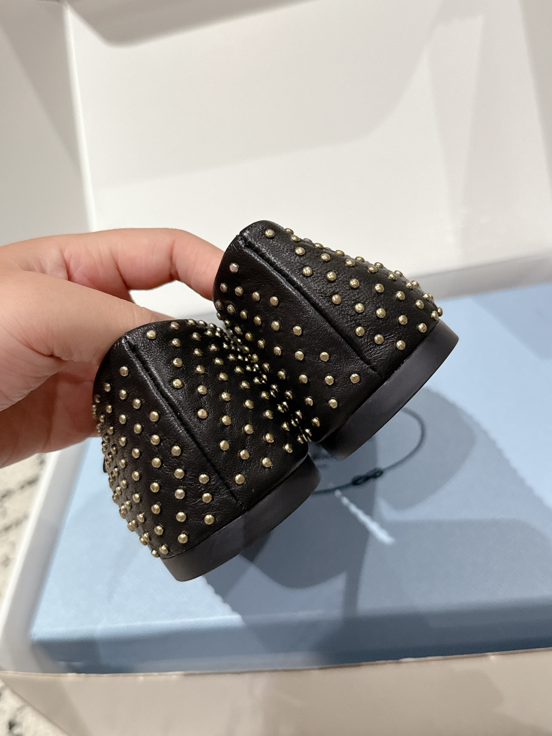 New Prada Ballet Shoes: Mary Jane Style, White Dress, Cone Heel – Size 35-41 - 图片 7