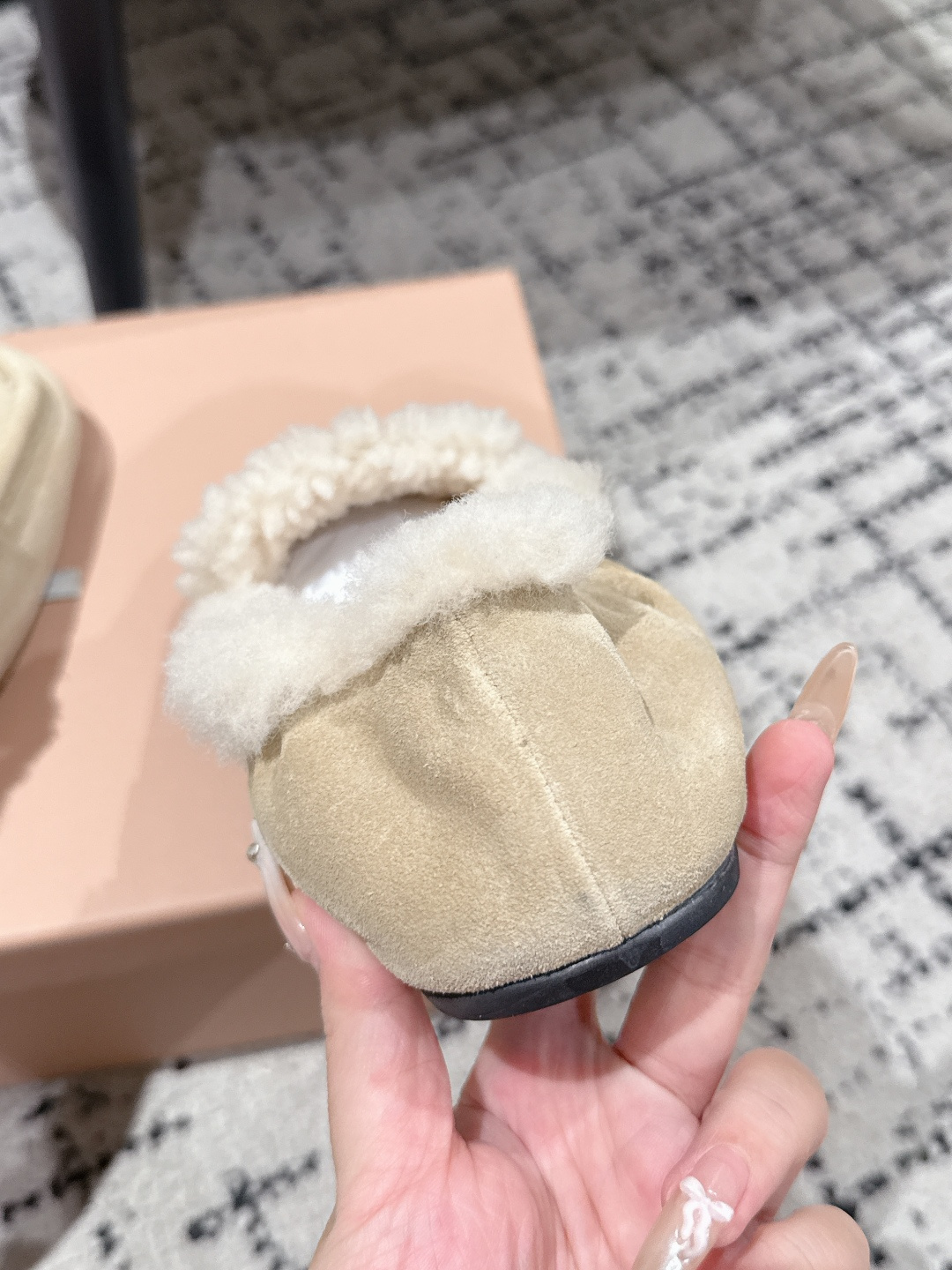 “648Miumiu Spring Summer Ballet Shoes: Fresh Wrinkled Heads Collection for Women Size 35-40” - 图片 7