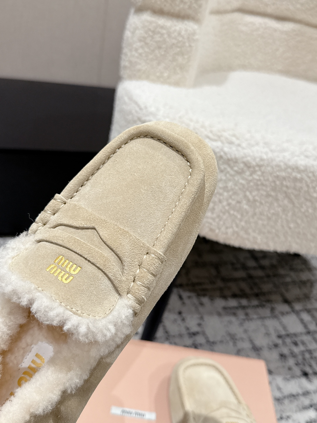 “648Miumiu Spring Summer Ballet Shoes: Fresh Wrinkled Heads Collection for Women Size 35-40” - 图片 6