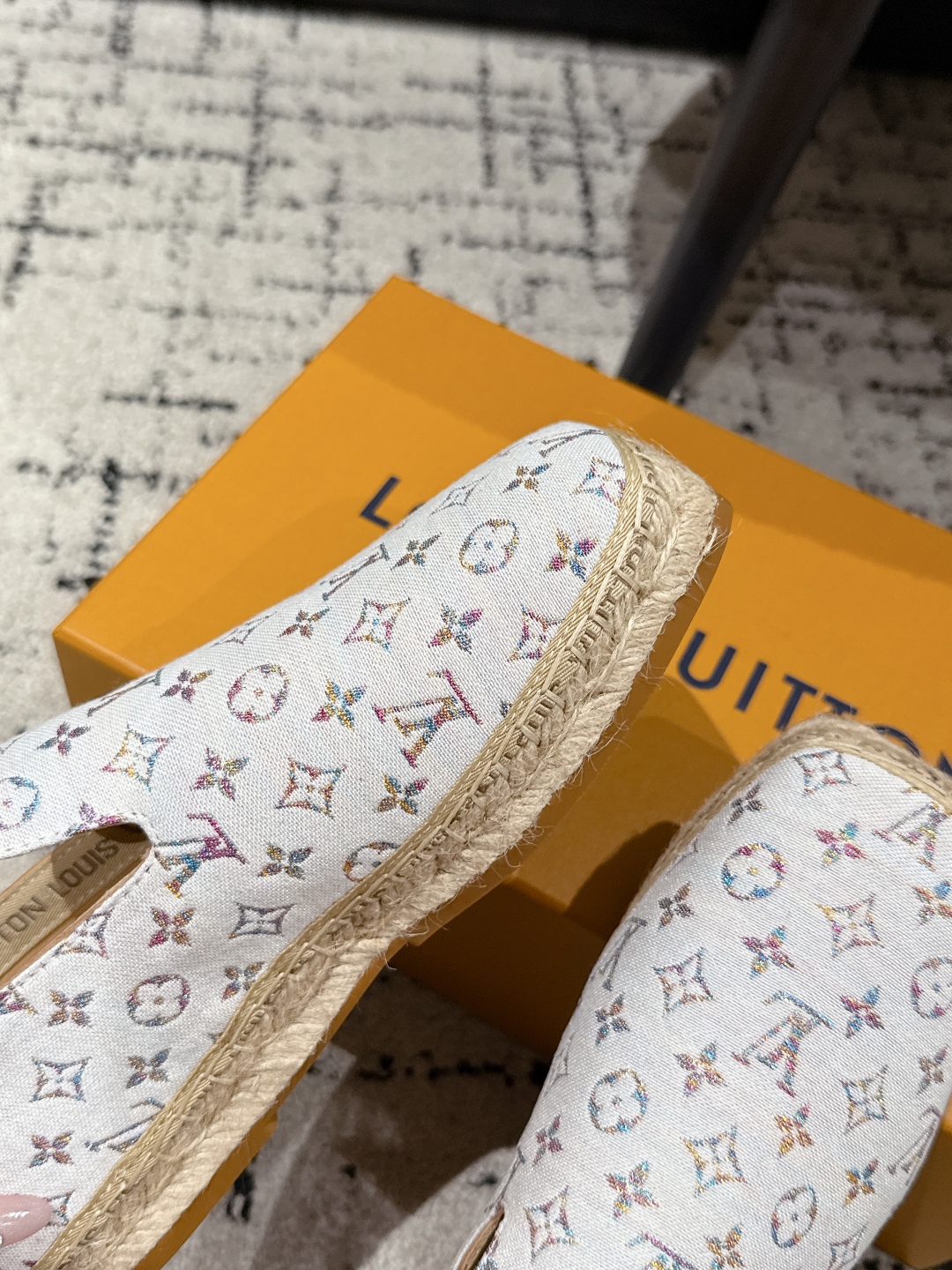 Louis Vuitton Women's Espadrille: Embroidered Logo, Comfortable & Stylish 7 cmp i1755644759996 9761 0 5