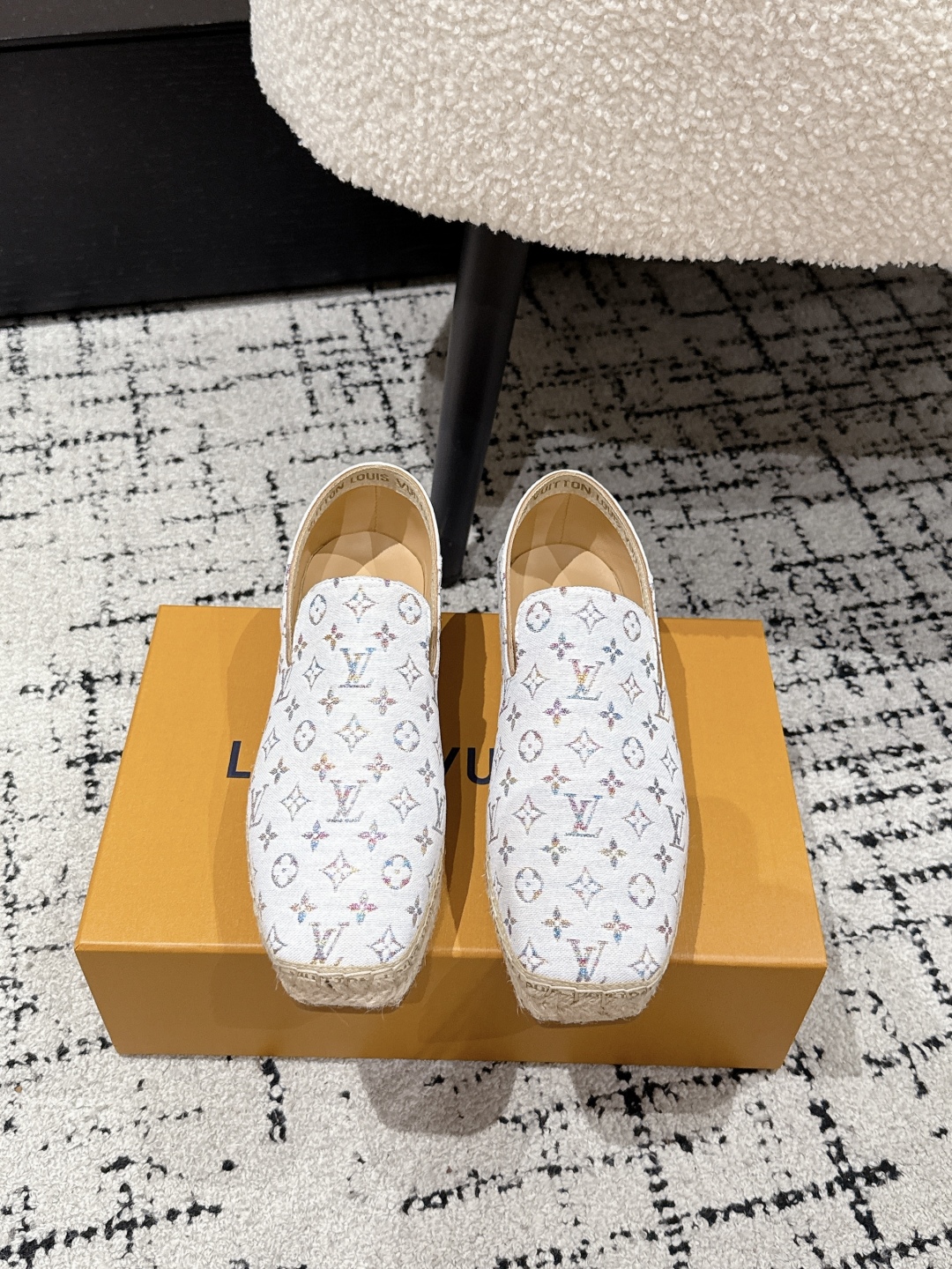 Louis Vuitton Women's Espadrille: Embroidered Logo, Comfortable & Stylish 2 cmp i1755644823787 6443 0 8