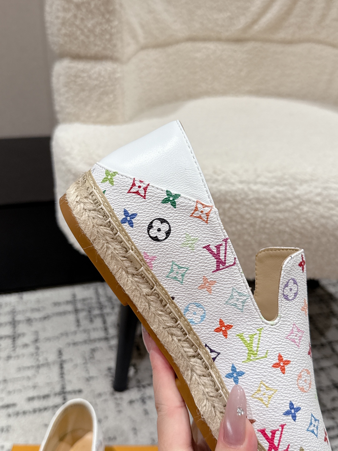 Louis Vuitton Women's Straw Espadrilles with Embroidered Logo - Size 35-41 9 cmp i1755644901824 2403 0 7