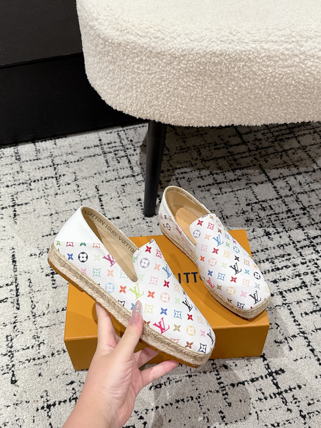 Louis Vuitton Women's Straw Espadrilles with Embroidered Logo - Size 35-41 6 cmp i1755644901824 9957 0 4
