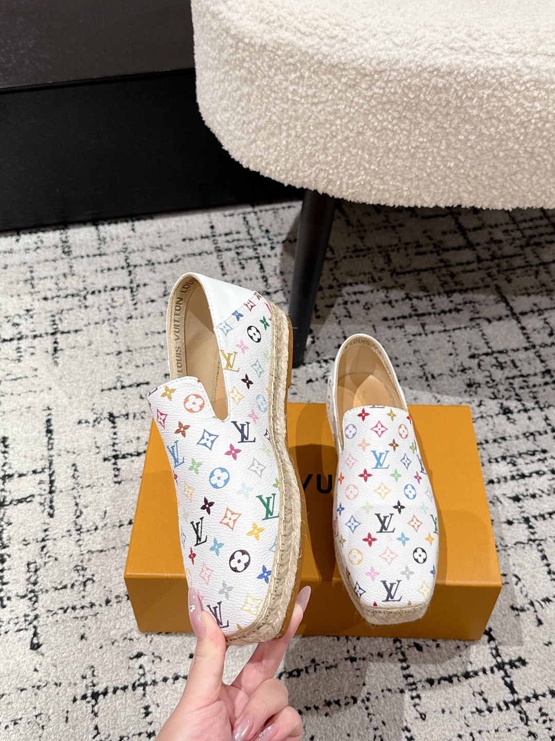 Louis Vuitton Women's Straw Espadrilles with Embroidered Logo - Size 35-41 5 cmp i1755644902515 9315 0 3