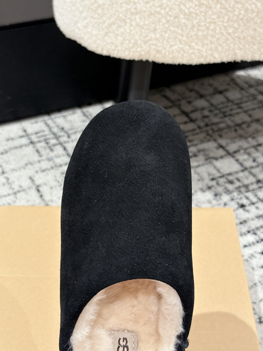 NO:480202,#Real photo details reference, semi-dragged fur shoes19860909#实拍细节参考,半拖毛毛鞋,Women's Shoes