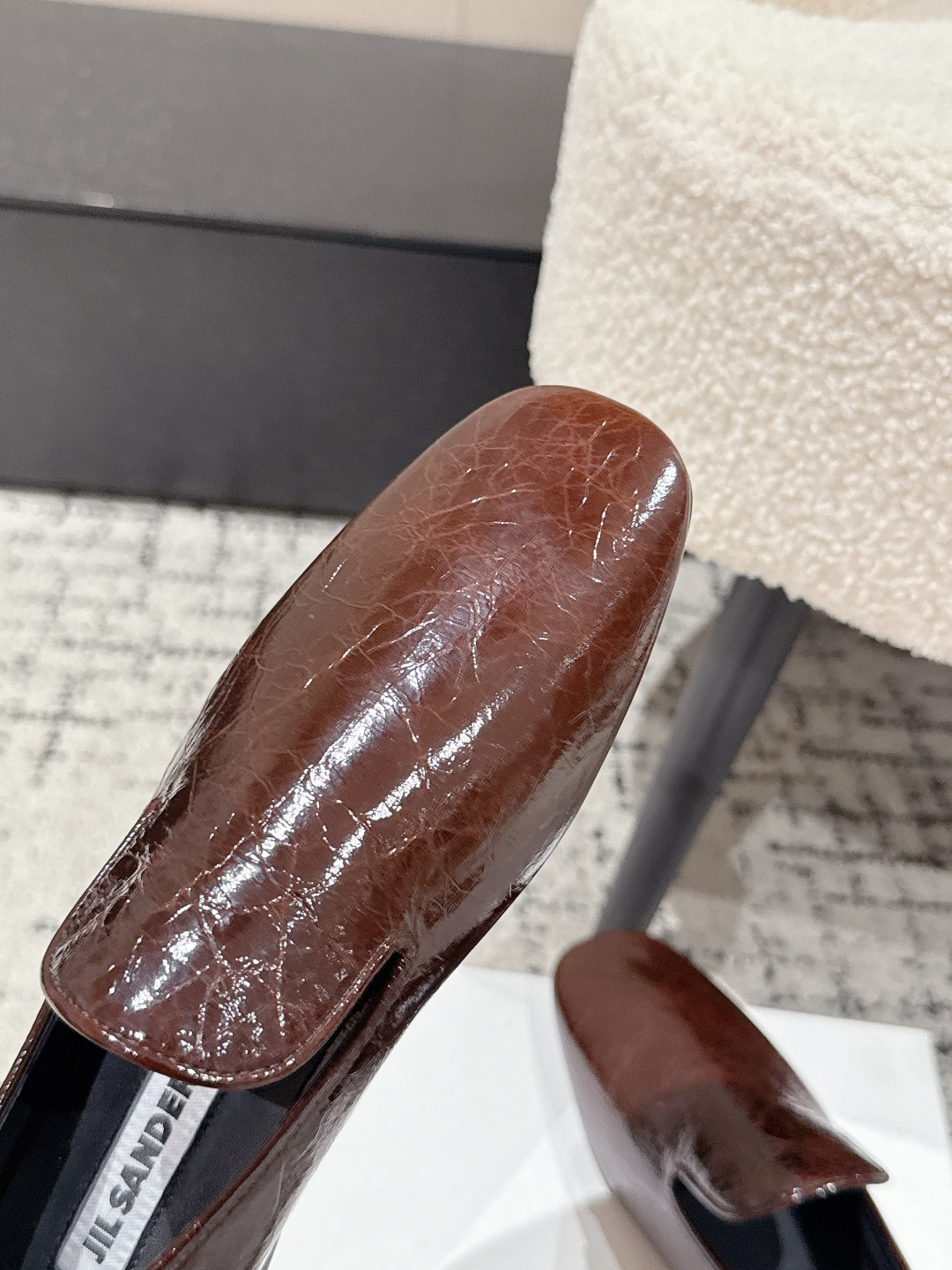 질샌더 스퀘어 토 슬립온 로퍼 75059 이미지 6