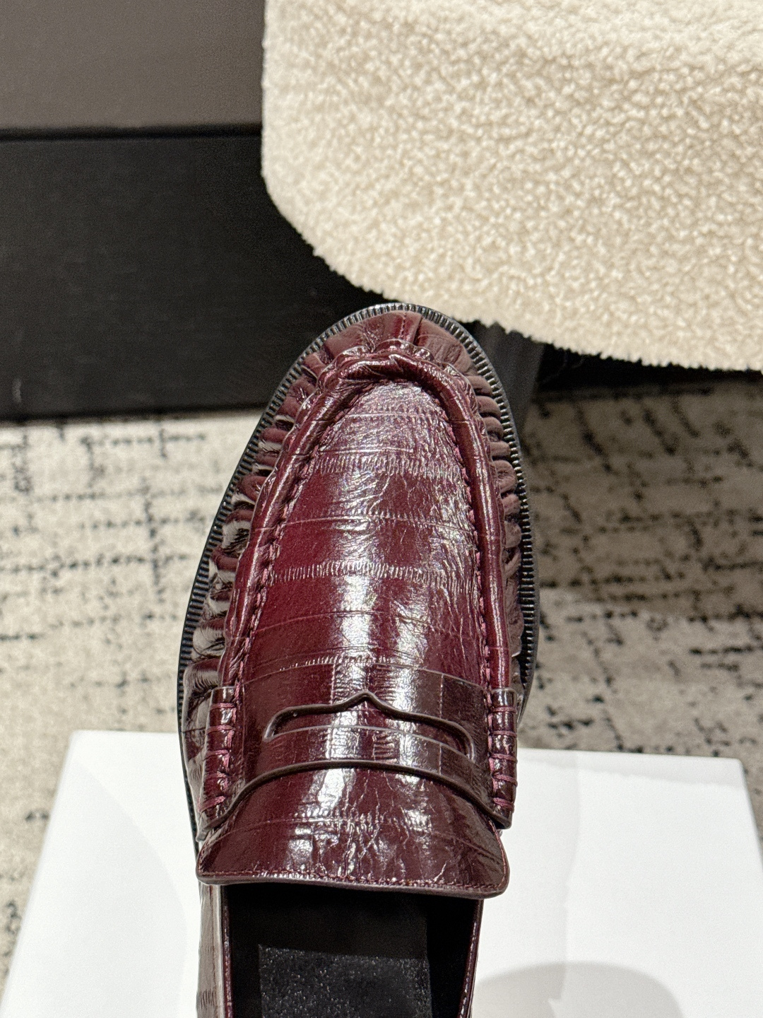 NO:749810,# purchasing agent real shot details reference, loafers, loafers19860909#代购级 实拍细节参考,乐福鞋,loafers,Women's Shoes