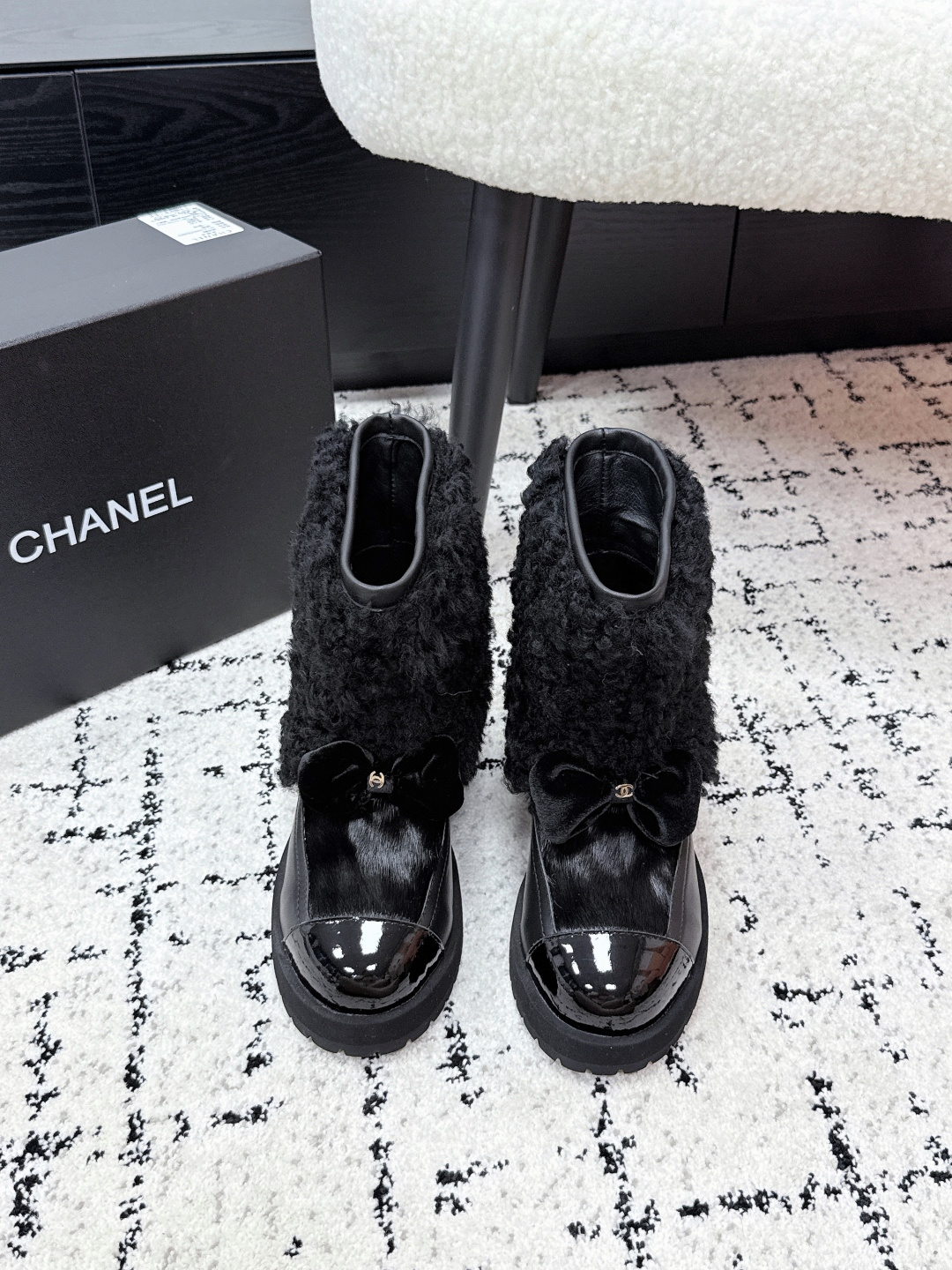 CHANEL women's shoes CHANELChanel 25 | COCO NEIGE Series 25N