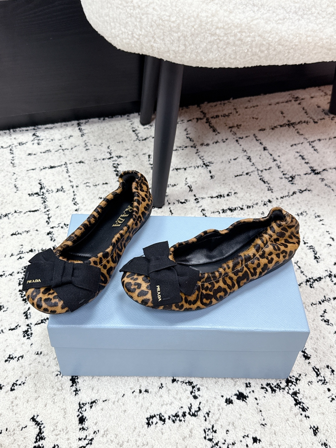Prada Style Leather Women's Shoes style reference detail image 3 from source 784809