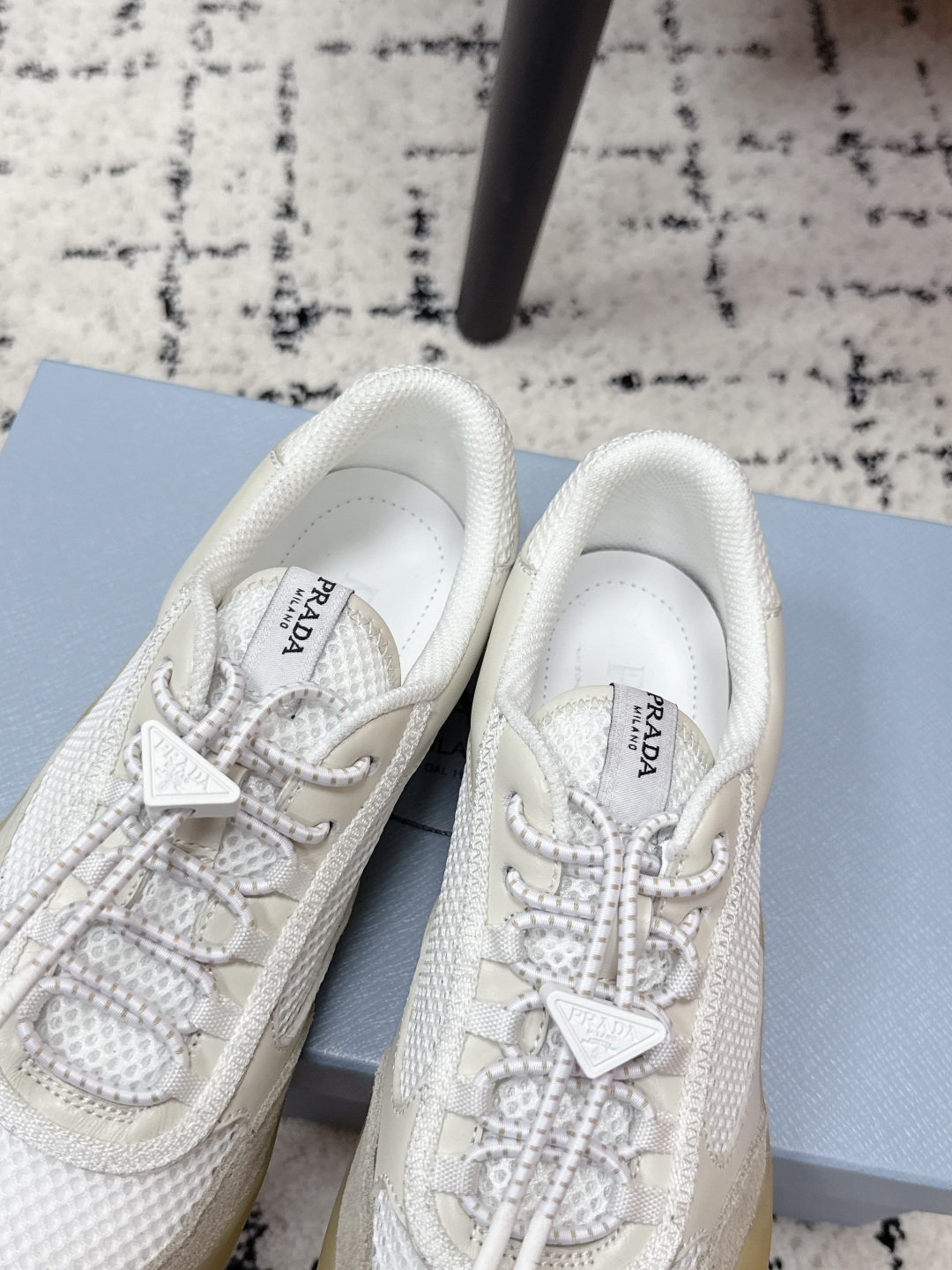 Prada Style Leather Women's Shoes style reference detail image 6 from source 784816
