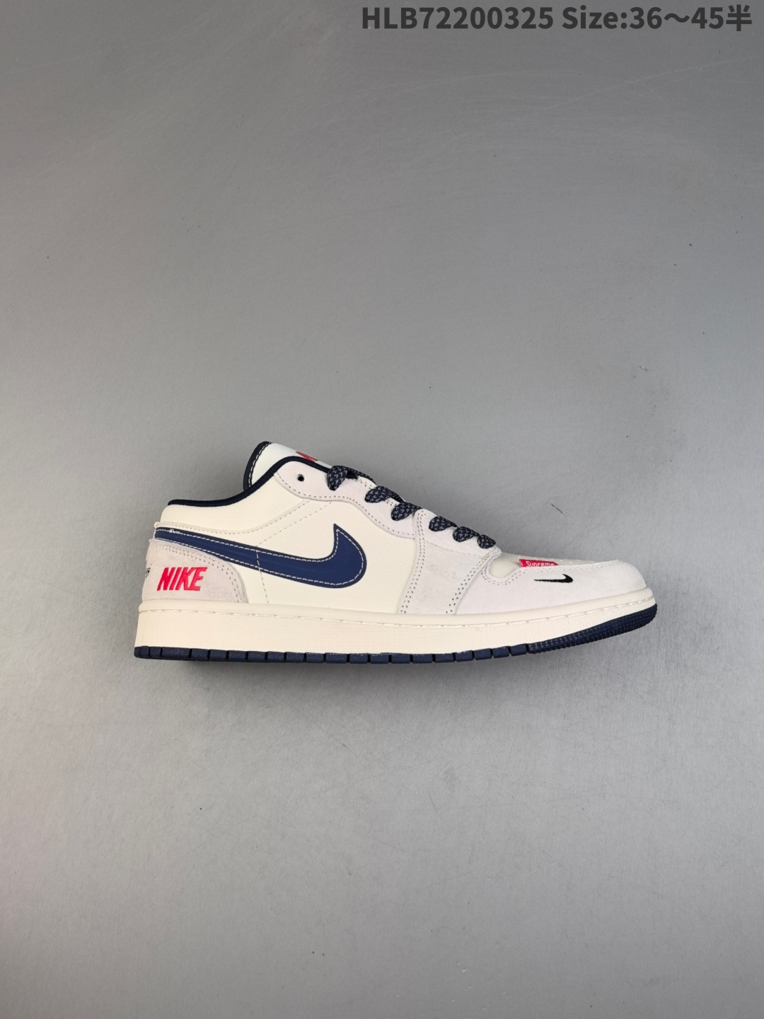 Nike Air Jordan 1 Low 定制配色 定制AJ联名-高端定制 低帮复古文化板鞋 #定制鞋盒 大厂纯原品质出货 超高清洁度 皮料切割干净无任何毛边 细节完美 货号:XS6086 010 HLB72200325 半