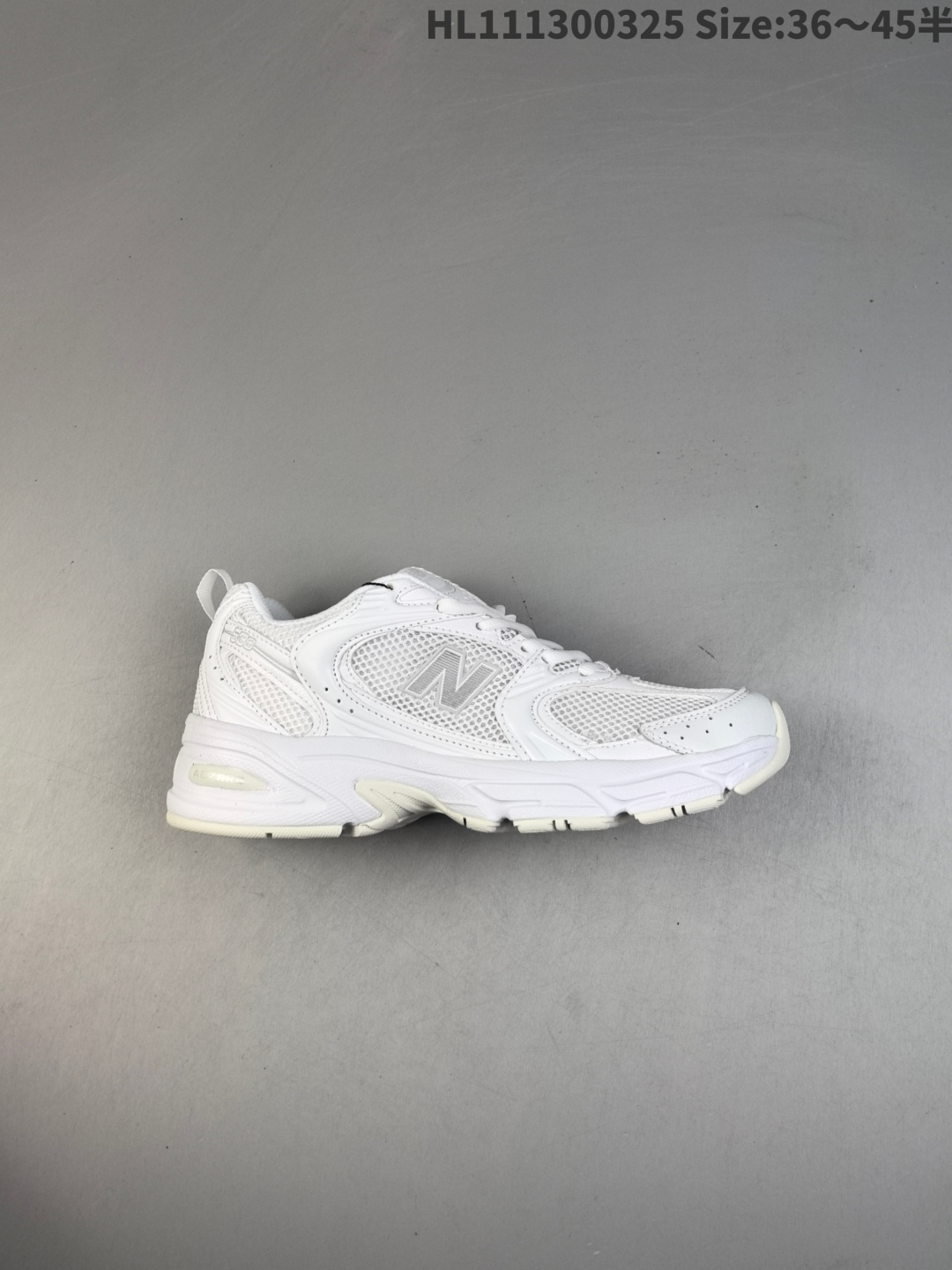 New Balance MR530系列复古老爹风网布跑步休闲运动鞋原楦原数据开发纸版,采用优质纤维革+透气网眼布材质材质,独立3层组合大底私模,正确独立中底嵌入ABZORB缓震材质❗货号:MR530SNCHL111300325 半