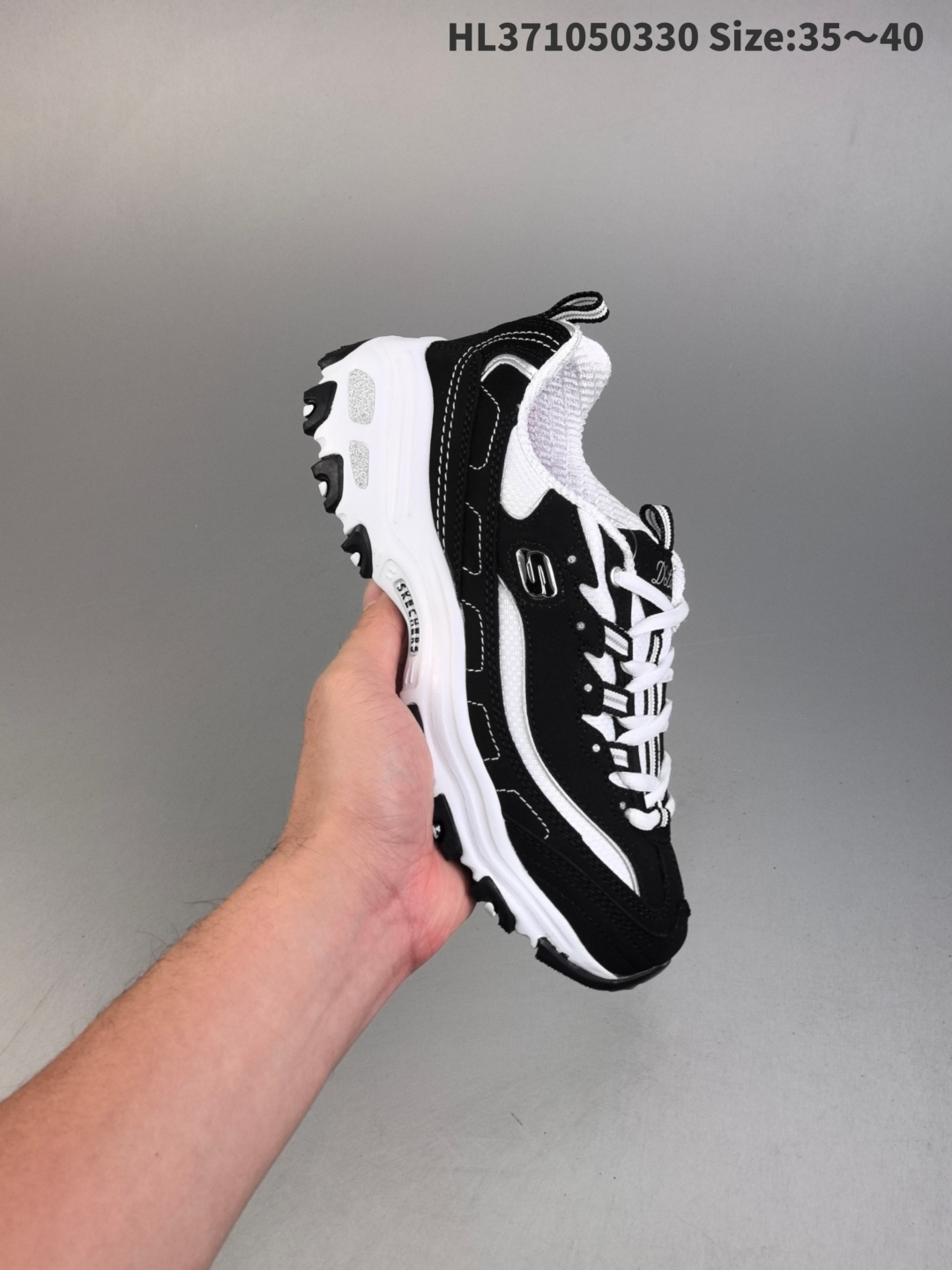 集合二 真标✅斯凯奇韩国明星们的新宠思凯奇SKECHERS MH2 熊猫系列 韩国街头除了NB鞋之外就是这个运动鞋了.EVU增高大底 记忆鞋垫 穿上非常轻便 舒适! ID:HL371050330