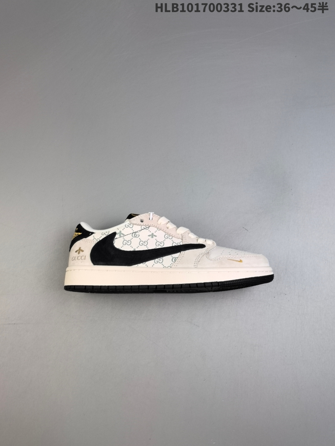 Nike Air Jordan 1 Low 定制配色GUCCI 定制AJ联名-高端定制 低帮复古文化板鞋 #定制鞋盒 大厂纯原品质出货 超高清洁度 皮料切割干净无任何毛边 细节完美 货号:SJ2068 106 HLB101700331 半