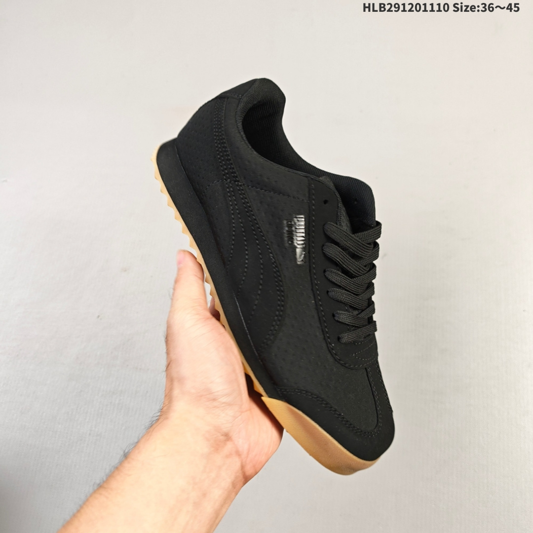 集合 彪马 男女鞋原楦开发纸版楦型,采用软质粒面牛剖革鞋面材质,中底EVA缓震组合耐磨橡胶外底❗️带你发现宝藏鞋款!全球体育用品品牌彪马Puma Roma Anniversario 罗马周年纪念版系列低帮中性复古足球德训风休闲运动慢跑鞋 362179 编码:HLB291201110